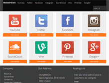 Tablet Screenshot of monstergram.net